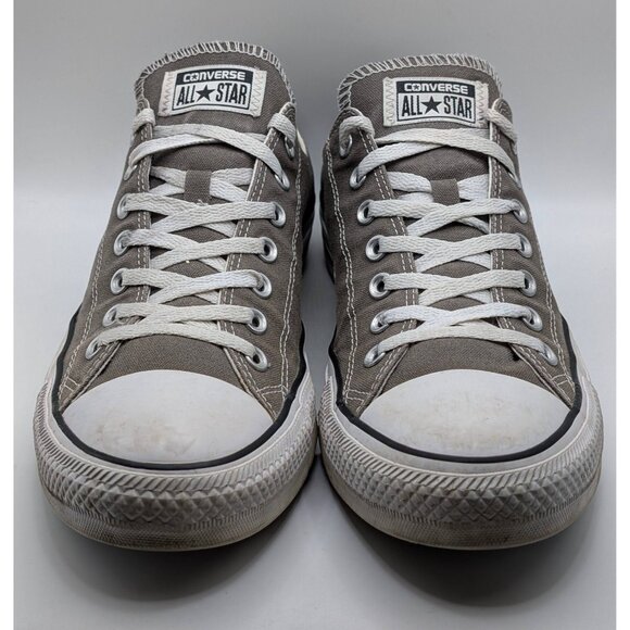 Converse Chuck Taylor All Star Low Top Gray Athletic Shoes Sneakers Mens Size 13 - Picture 3 of 7